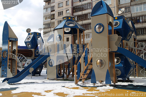 Image of  Playground in the courtyard 