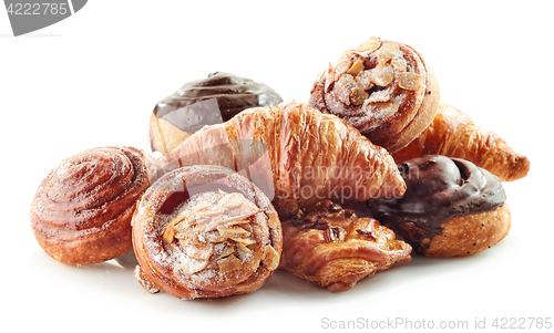 Image of various freshly baked pastries