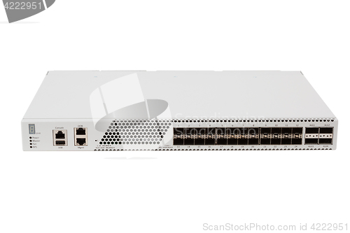 Image of Gigabit Ethernet switch with SFP slot