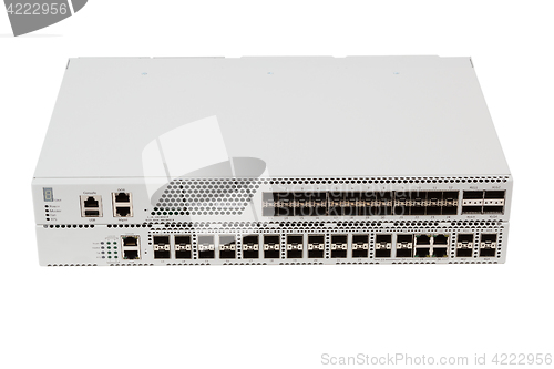 Image of Gigabit Ethernet switch with SFP slot
