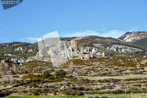 Image of Loarre Castle (Castillo de Loarre) in Huesca Province Aragon Spain