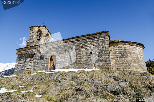 Image of  Roman Church of Hermitage of San Quirce de Durro (Catalonia - Spain)