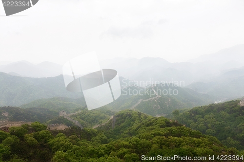 Image of The Great Wall of China at Badaling