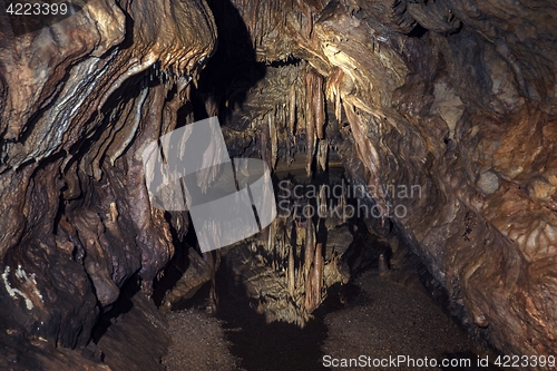 Image of Underground lake sorrunded by rocks