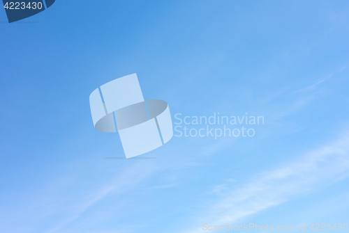 Image of blue sky