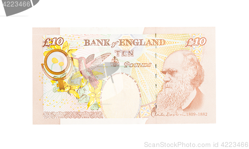 Image of Pound currency background - 10 Pounds