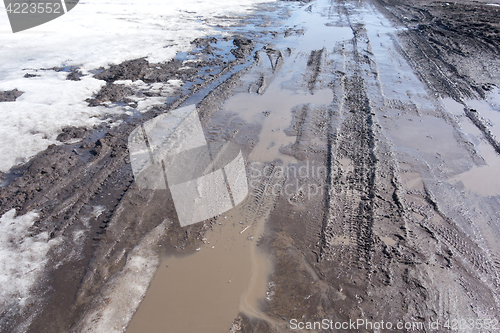 Image of spring road