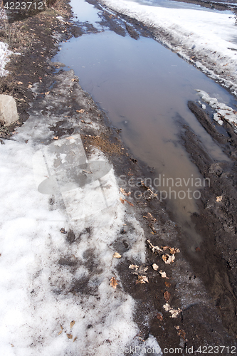 Image of spring road
