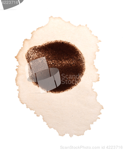 Image of coffee stain