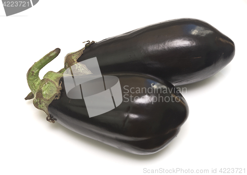 Image of two eggplants