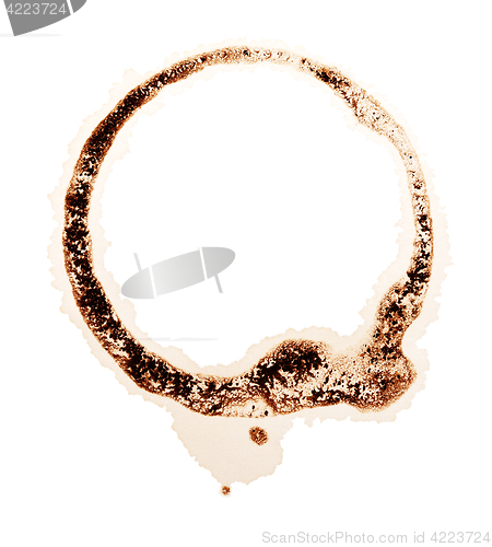 Image of coffee cup stain