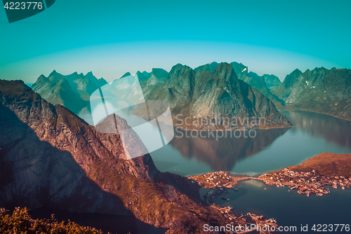 Image of Lofoten islands in Norway