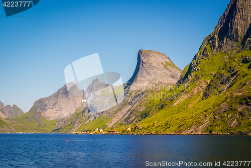 Image of High mountains range