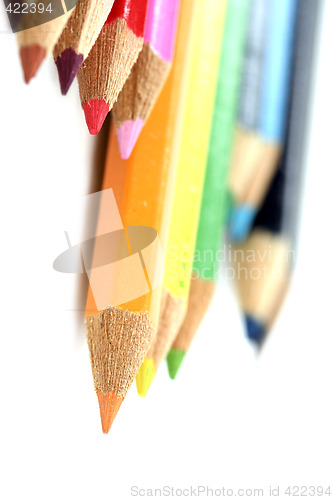 Image of Close-up pencil.