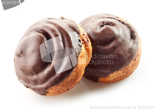 Image of freshly baked chocolate rolls