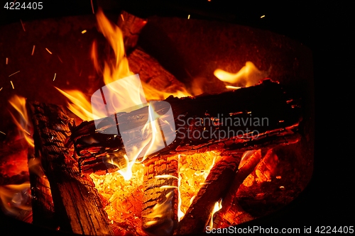 Image of Camp Fire Flames