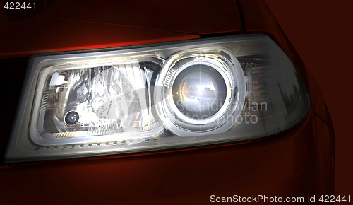 Image of Car headlight