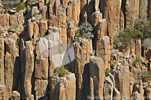 Image of Rugged coastline cliffs