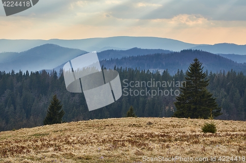 Image of Mountain landscape background