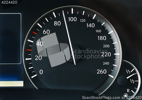 Image of Speedometer of a car