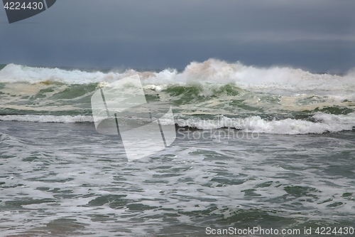 Image of Stormy Waves Breaking