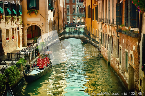 Image of Beautiful venetian street