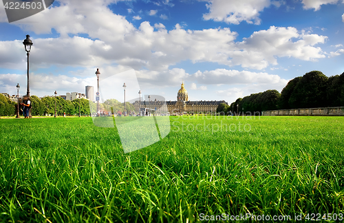 Image of Lawn near Les Invalides