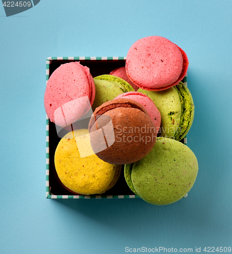 Image of Macarons in box