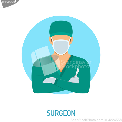 Image of doctor surgeon concept