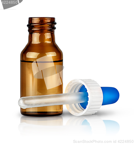 Image of Nasal drops with pipette near