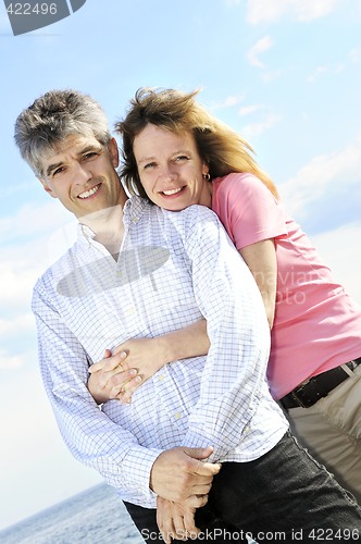 Image of Mature romantic couple