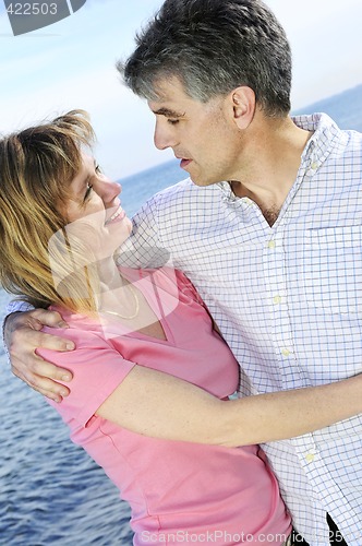 Image of Mature romantic couple