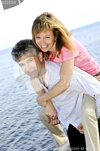 Image of Mature romantic couple