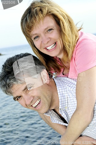 Image of Mature romantic couple