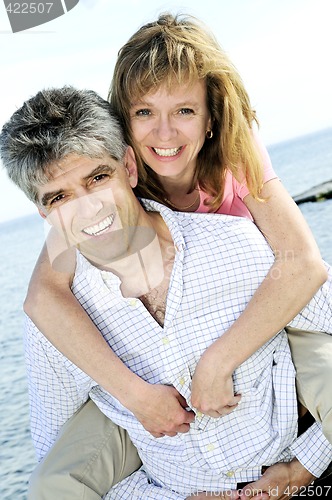 Image of Mature romantic couple