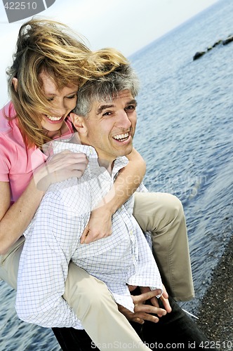 Image of Mature romantic couple