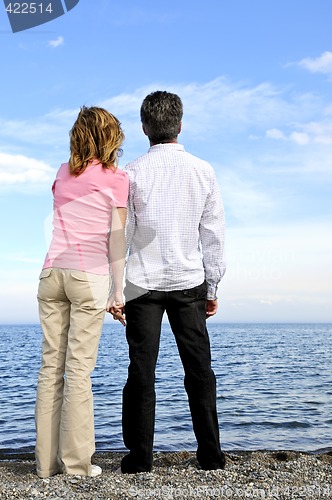 Image of Mature romantic couple