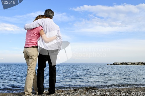 Image of Mature romantic couple