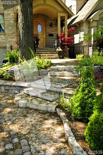 Image of Natural stone steps