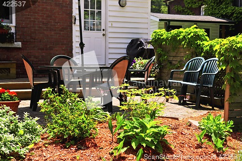 Image of House patio