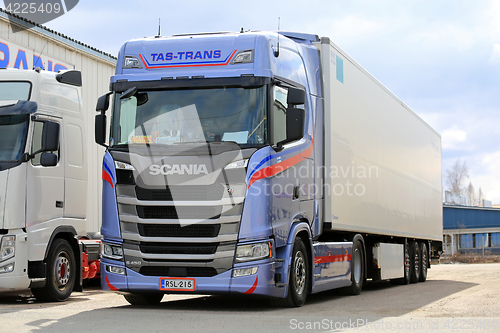 Image of Next Generation Scania FRC Semi Trailer Parked