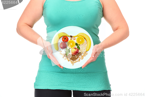 Image of The concept of diet and healthy food