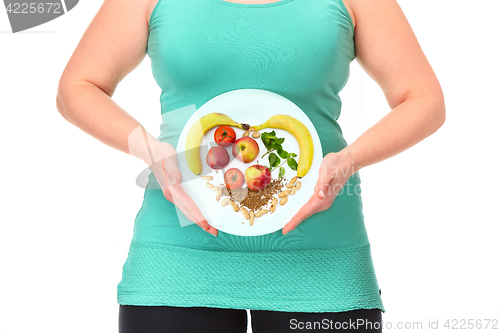 Image of The concept of diet and healthy food