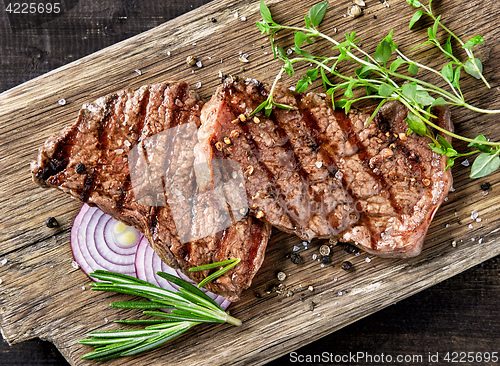 Image of grilled beef steak