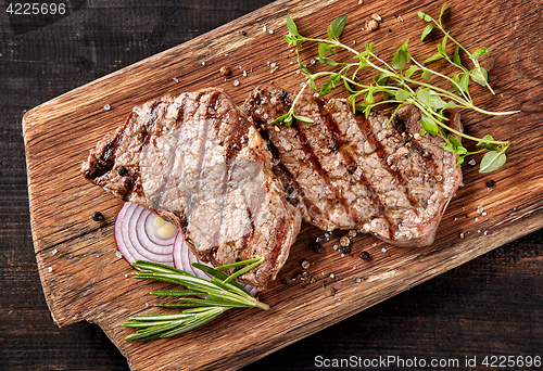 Image of grilled beef steak