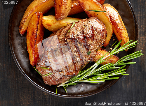 Image of grilled beef steak