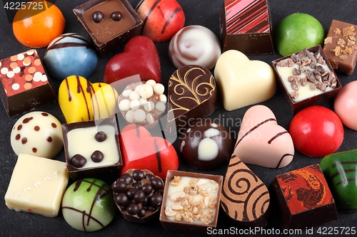 Image of Chocolate candies