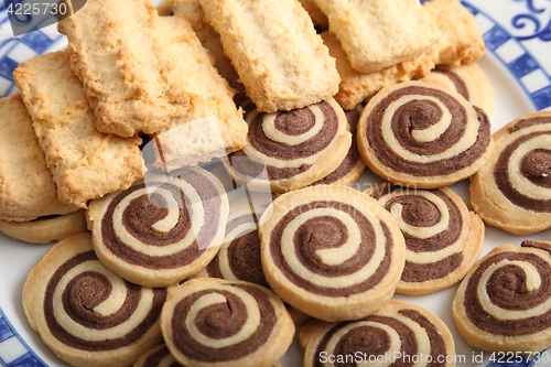 Image of Chocolate rolls.