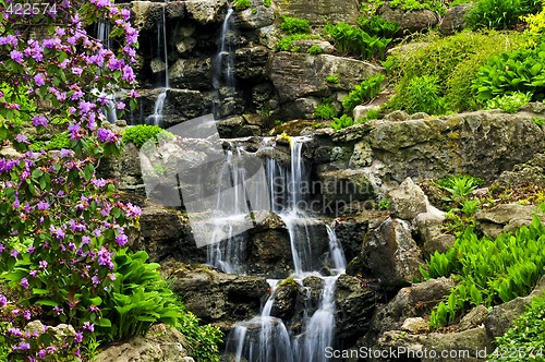 Image of Cascading waterfall