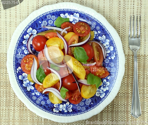 Image of Tomato salad.